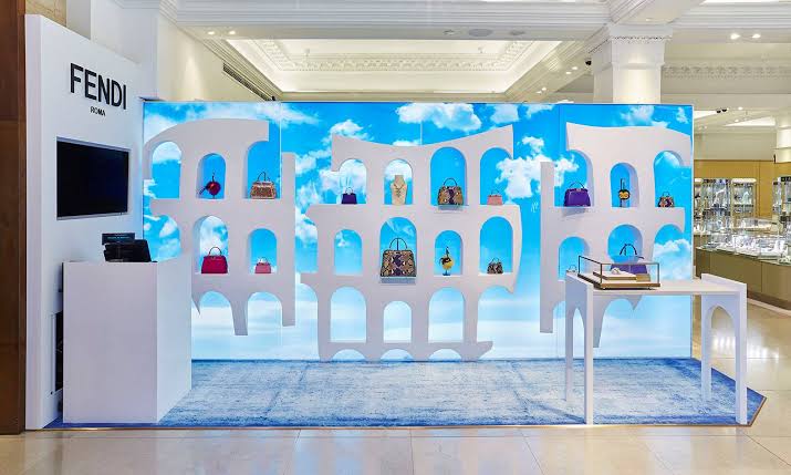 Fendi Turns Harrods Into a Roman Takeover, Complete With a Bag-Only Boutique
