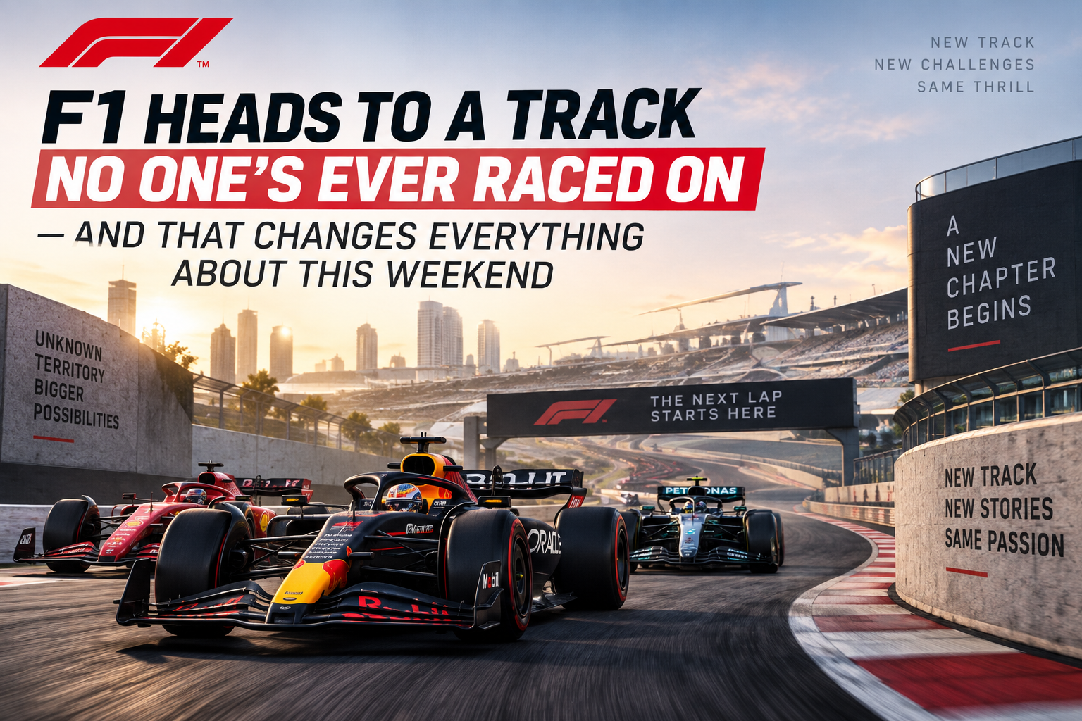 F1 Heads to a Track No One's Ever Raced On — And That Changes Everything About This Weekend