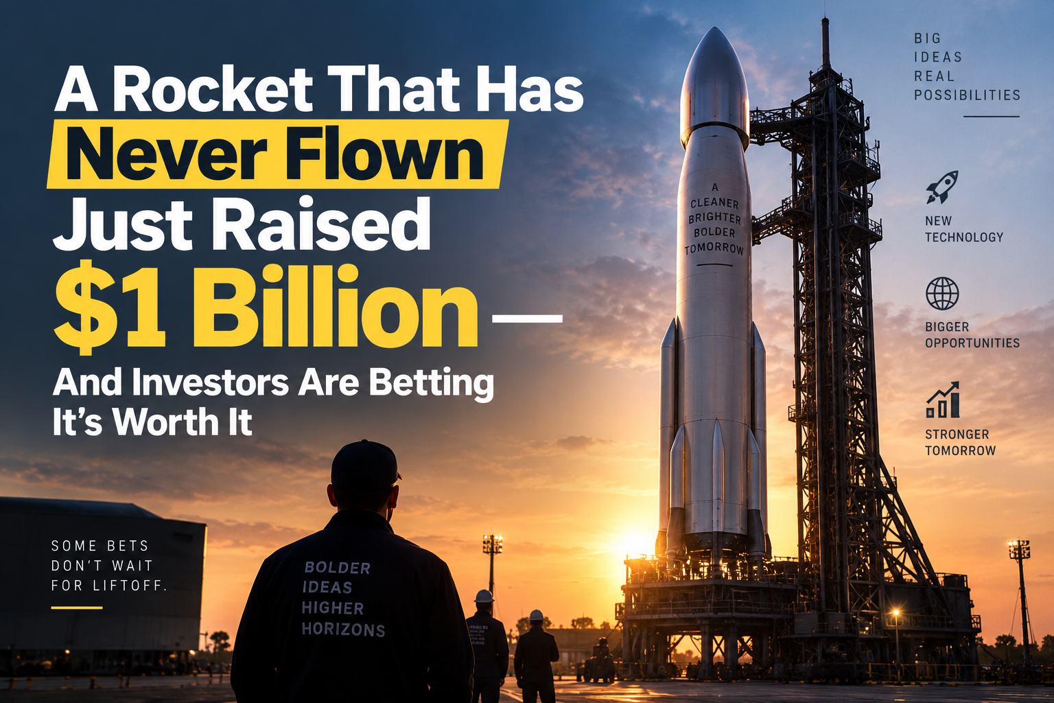 A Rocket That Has Never Flown Just Raised $1 Billion — And Investors Are Betting It's Worth It