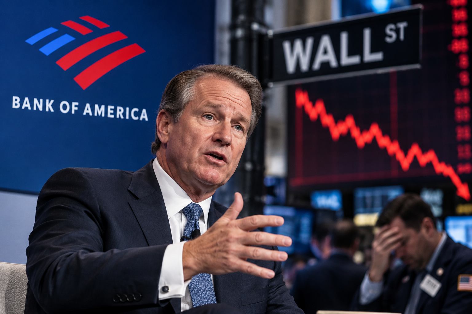 Bank of America's CEO Just Warned Wall Street: The Good Times Are Slowing Down