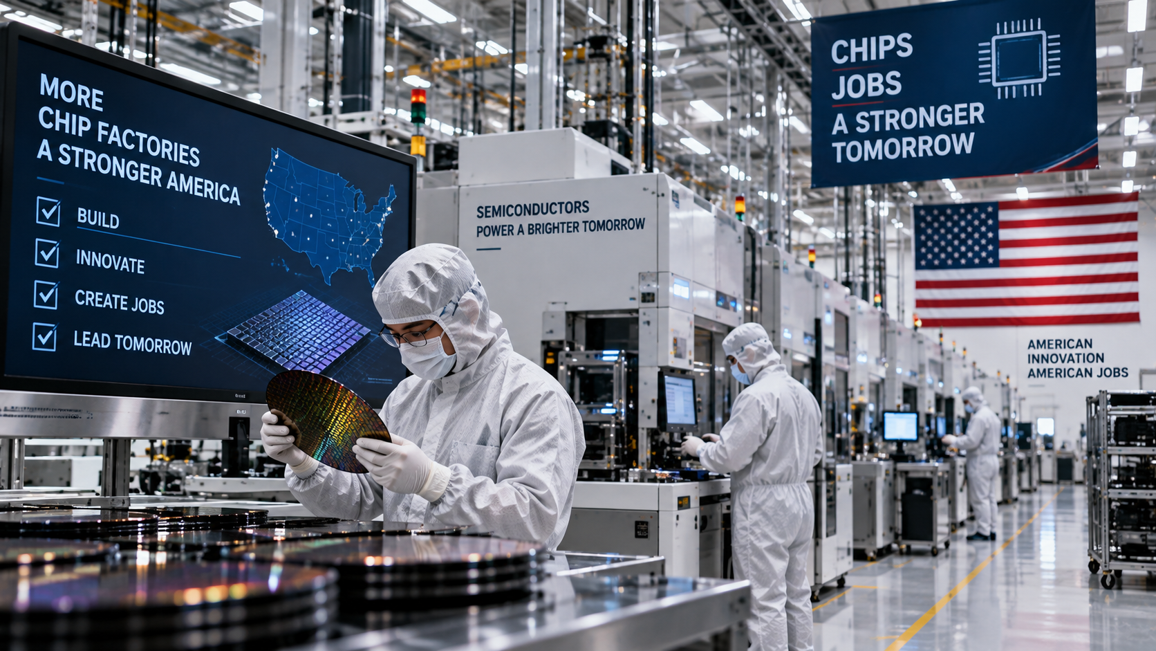 America Is Building Chip Factories Faster Than It Can Find People to Run Them