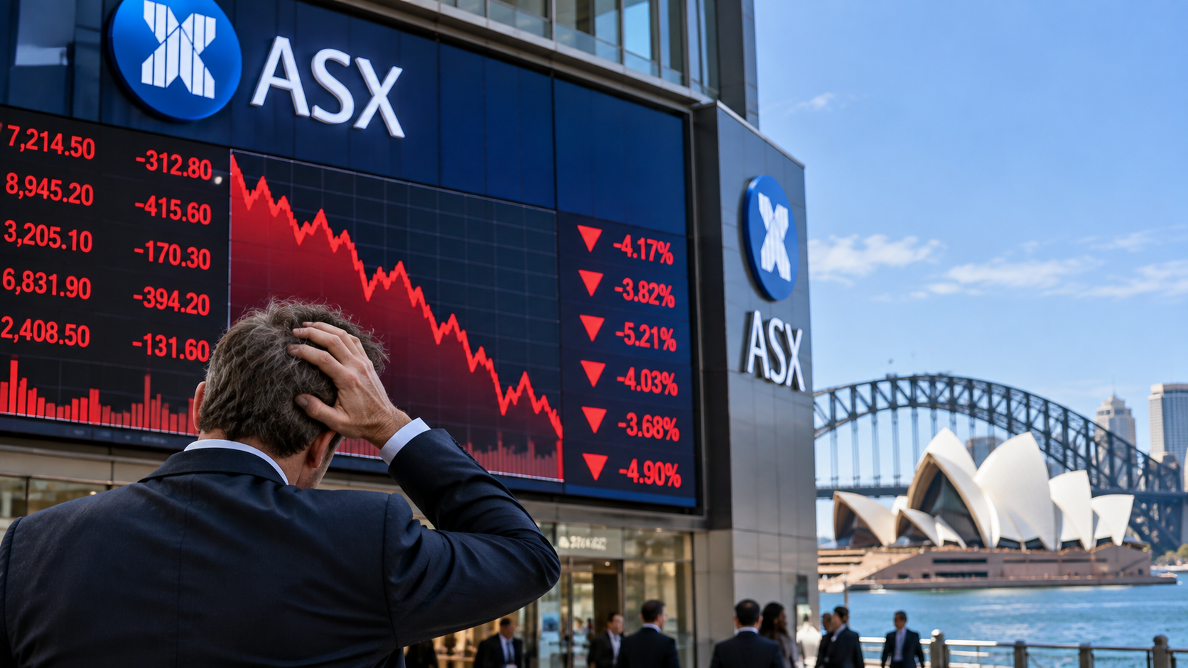 $50 Billion Wiped Off Australia's Share Market in a Single Day