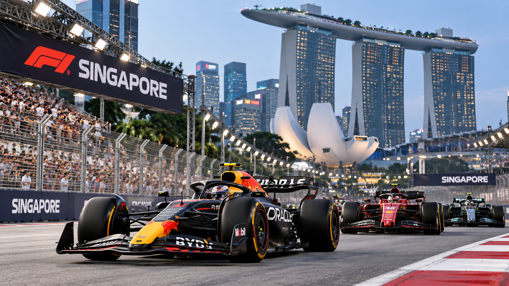 Singapore Gets Its First-Ever F1 Sprint This Weekend, and the Schedule Is Packed