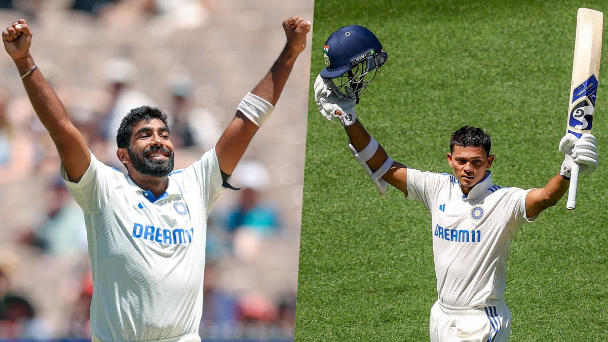 ICC Announces Test Team of the Year Bumrah and Jaiswal Selected